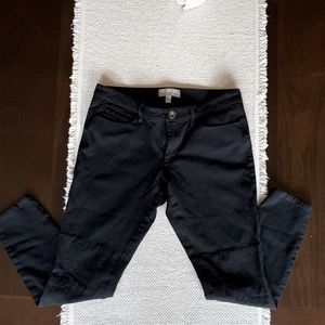 Banana Republic black Sloan fit cropped pants